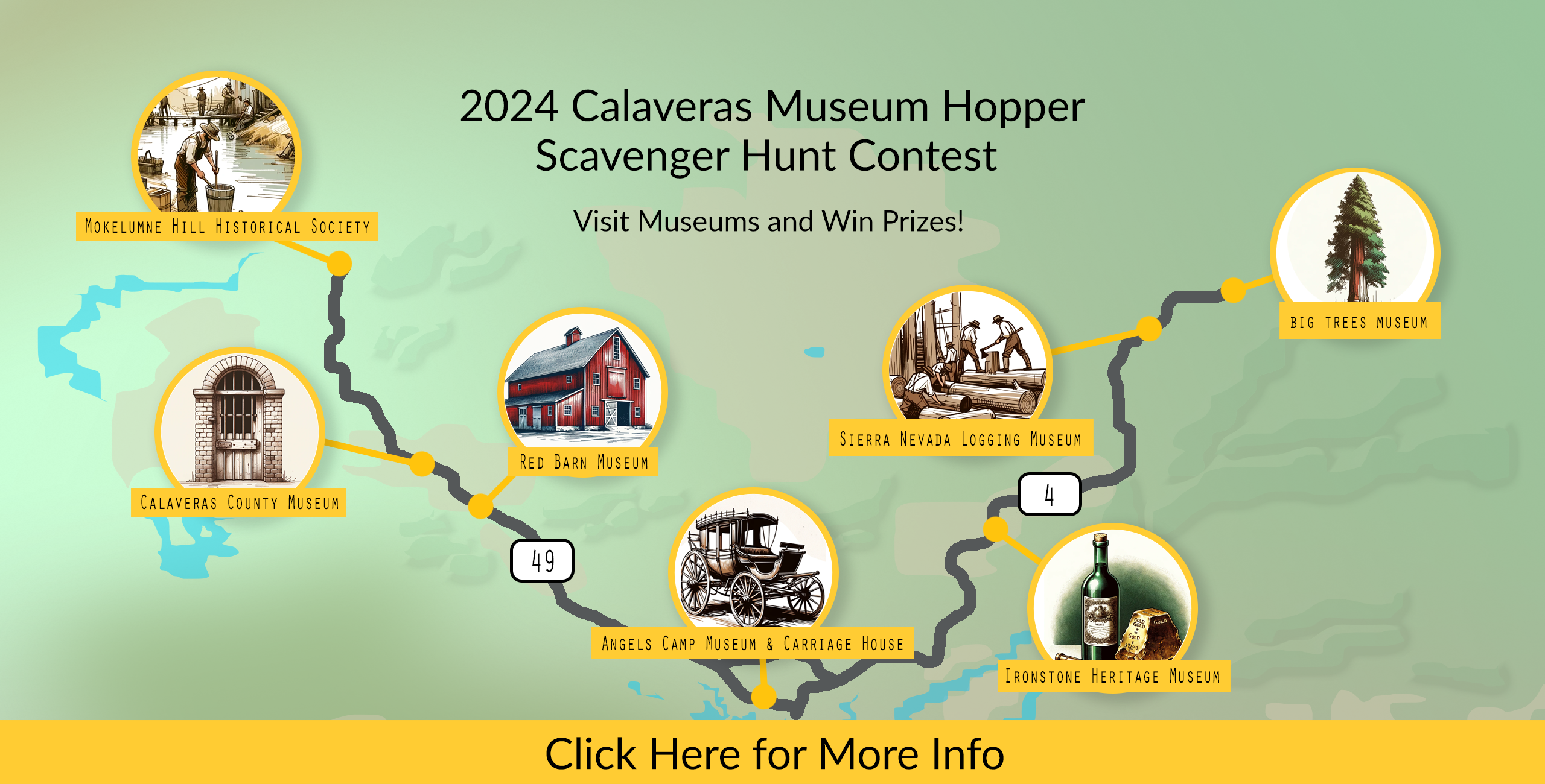 2024 Calaveras Museum Hopper Scavenger Hunt Contest