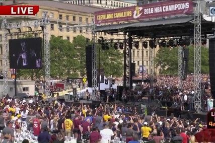 CLEVELAND CAVALIERS CHAMPIONSHIP PARADE & RALLY