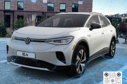 VWの新型電気自動車を自宅で再現!VWの新しいARショールーム
